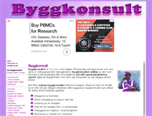 Tablet Screenshot of byggkonsult.org